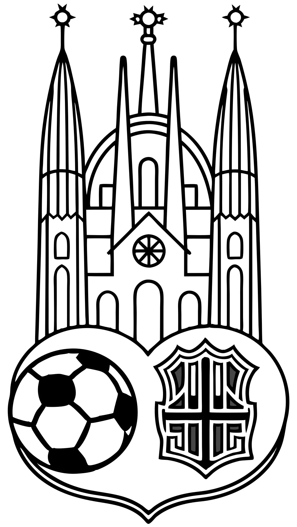 coloriage du Barça